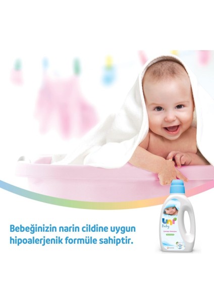 Sıvı Çamaşır Deterjanı Hipoalerjenik 9 x 1500 ml indirimleri