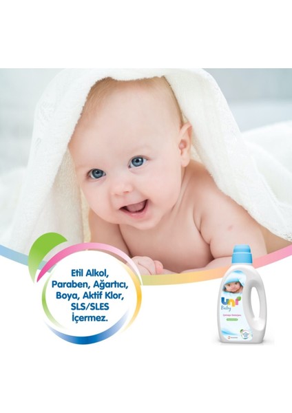 Sıvı Çamaşır Deterjanı Hipoalerjenik 9 x 1500 ml