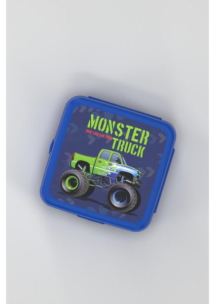 Leya Monster Truck Desenli Pp Çocuk Beslenme Kabı 412003 Mavi fiyatları