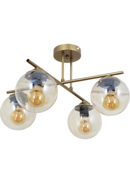 Jade 4 Lü Eskitme Avize Bal Camlı Dekoratif Tasarım Yatak Odası Mutfak Salon Avize fırsatları