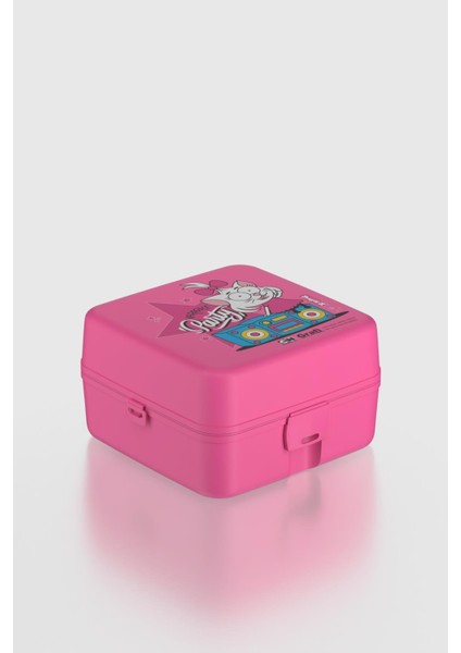 Leya Kral Şakir Canan Desenli Pp Çocuk Beslenme Kabı 222052 Pembe