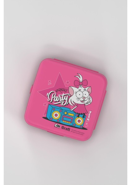 Leya Kral Şakir Canan Desenli Pp Çocuk Beslenme Kabı 222052 Pembe fiyatları