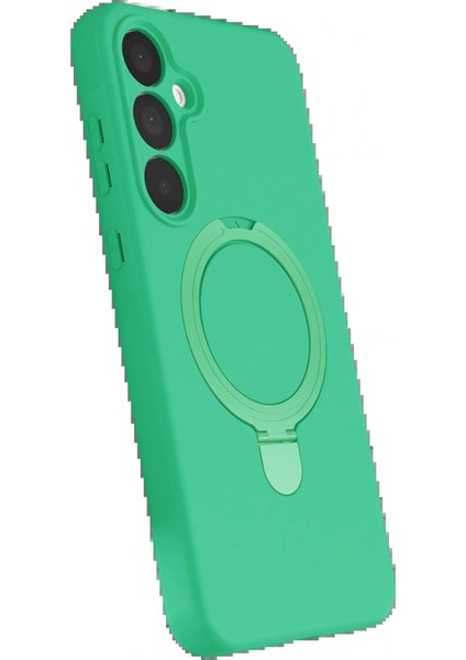 Samsung Galaxy A15 4g Regal Magsafe Standlı Kapak - Yeşil fiyatları