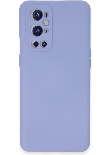 One Plus 9 Pro Kılıf Nano Içi Kadife Silikon - Mavi