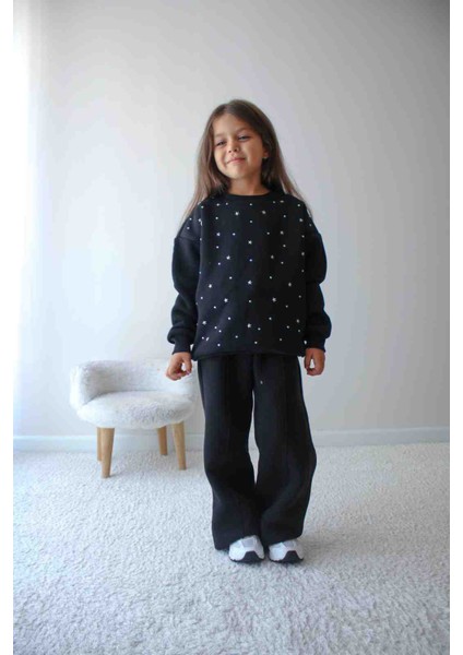 Marka Kız Çocuk Alt Üst 3 Iplik Takım