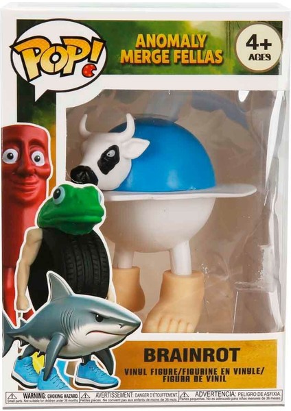 Brainrot Tekli Figür Paketi - Inek - Vacca Saturno fırsatları