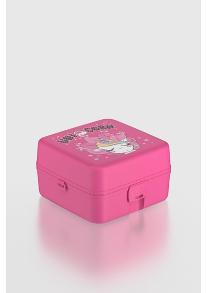 Leya Unicorn Desenli Pp Çocuk Beslenme Kabı 412003 Pembe