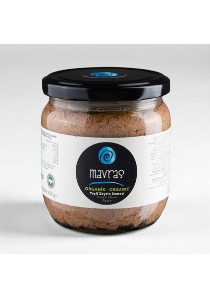 Organik Yeşil Zeytin Ezmesi 350 gr