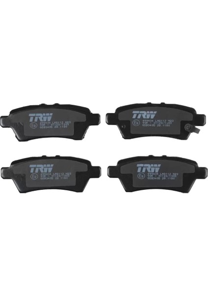 GDB3405 - Fren Balatası Arka - Trw