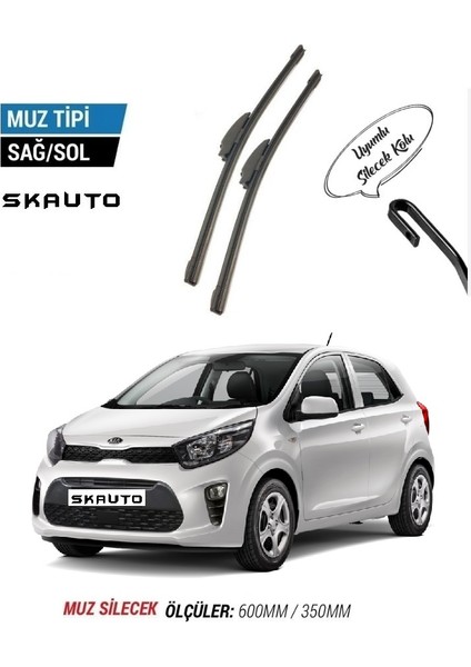 Kia Picanto Ön Cam Muz Silecek Takımı (2017-2025)