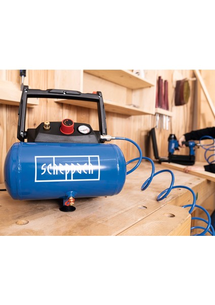 HC06 Yağsız Hava Kompresörü 1200 W 8 Bar 6lt- 5906153901 fiyatları