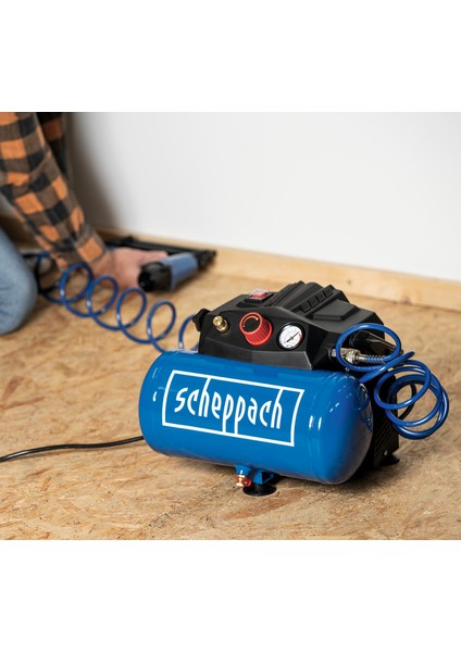 HC06 Yağsız Hava Kompresörü 1200 W 8 Bar 6lt- 5906153901 fırsatları