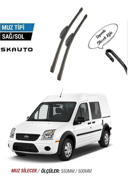 Ford Connect Ön Cam Muz Silecek Takımı (2002-2013)