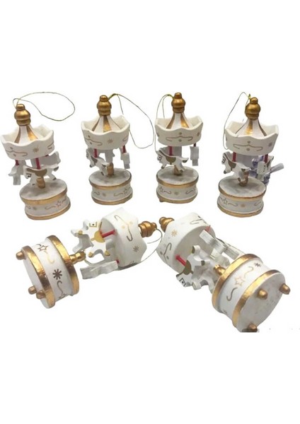 Yılbaşı 6lı Beyaz Atlı Karınca DK02-01