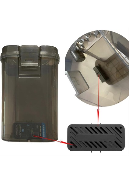 X40/X40PRO/X40PRO PLUS/X40PRO Ultra Vakum Parçaları Için Kanalizasyon Tankı Iyonik Koku Giderme + Temizleme Sıvısı Modülü (Yurt Dışından) modelleri