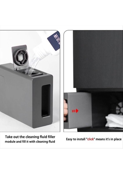 X40/X40PRO/X40PRO PLUS/X40PRO Ultra Vakum Parçaları Için Kanalizasyon Tankı Iyonik Koku Giderme + Temizleme Sıvısı Modülü (Yurt Dışından) indirimleri