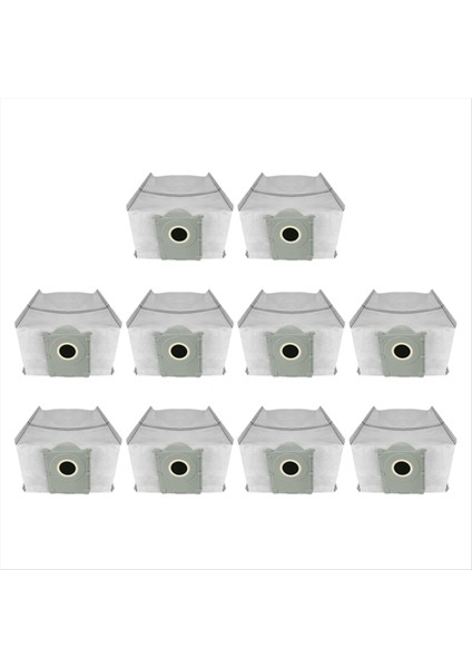 T50 Pro Robot Süpürge Parçaları Toz Torbası Haznesi Çöp Aksesuarları 10 Adet (Yurt Dışından)