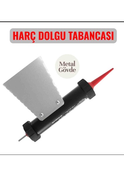 Harç Dolgu Tabancası Pratik Çimento Enjeksiyon Aleti