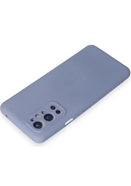 One Plus 9 Pro Kılıf Nano Içi Kadife Silikon - Mor modelleri