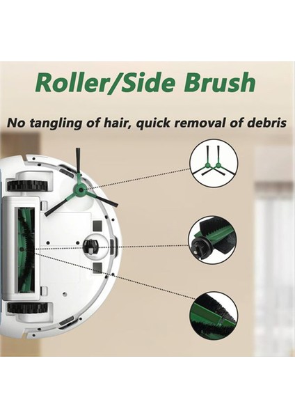 Combo Essential /vac Robot Süpürge Parçaları Ana Yan Fırça Filtre Paspas Aksesuarları (Yurt Dışından) indirimleri