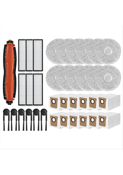 M40S OV31CN Elektrikli Süpürge Yedek Parçaları Için 37 Adet Anti-Silindir Fırça Filtresi Paspas Bezi Toz Torbası (Yurt Dışından) modelleri