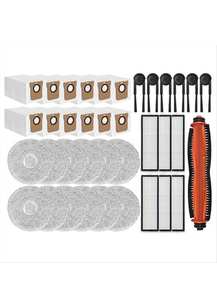 M40S OV31CN Elektrikli Süpürge Yedek Parçaları Için 37 Adet Anti-Silindir Fırça Filtresi Paspas Bezi Toz Torbası (Yurt Dışından) fırsatları