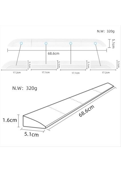 Cloud Whale// //cobos/ Süpürme Robotu Için Ev Tipi Eşik Barları Rampa Matı (Yurt Dışından) indirimleri