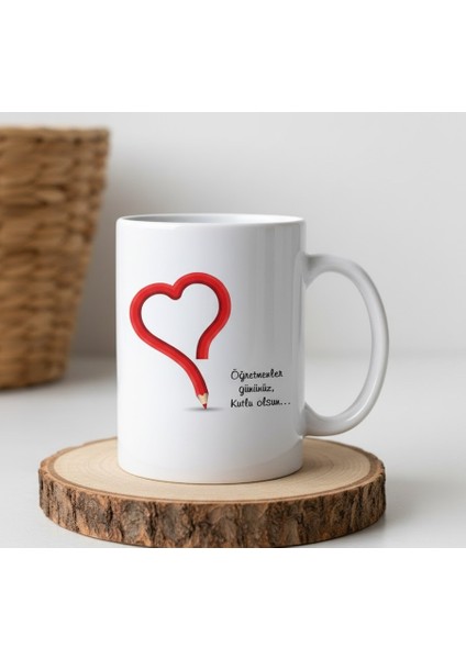 "ögretmenler Günü Özel" Tasarım Baskılı Kupa Bardak