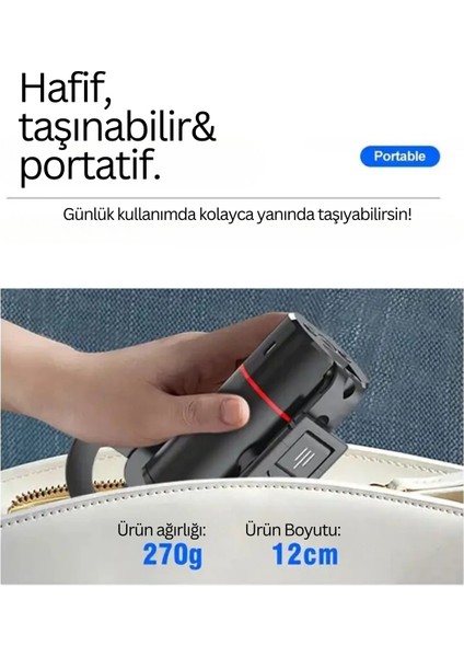 Profesyonel 360 Derece Yüz Takipli Gimbal Telefon Sabitleyici Tripod Fotoğraf/video/selfie/reels indirimleri
