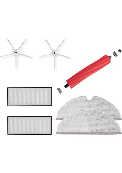 Roborock q7 Max Robot Süpürge Uyumlu 7'li Yedek Parça Seti