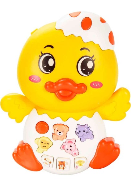 Sesli ve Işıklı Piyanolu Ördek