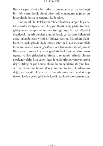 Kalp Saati: Burada ve Şimdi Bağlantı - Irvin D. Yalom ve Benjamin Yalom