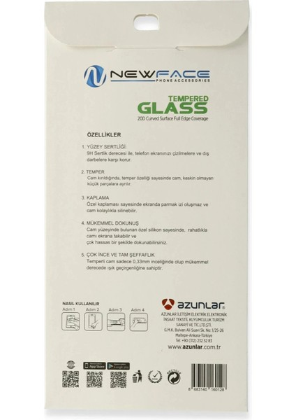 Samsung Galaxy M31 20D Premium Cam Ekran Koruyucu modelleri