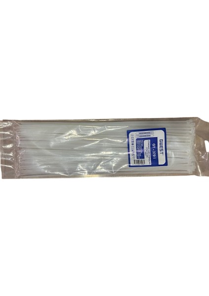 GT-370 I Standart Kablo Bagları 370X3,6MM 100 Adet Beyaz
