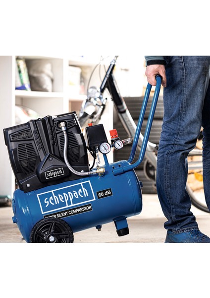 HC25SI Sessiz Kompresör 1100 W 8 Bar 24 Lt - 5906140901 fiyatları