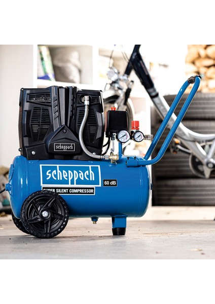 HC25SI Sessiz Kompresör 1100 W 8 Bar 24 Lt - 5906140901 modelleri