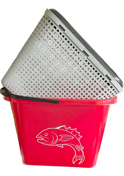 Süzgeçli Balıkçı Kovası