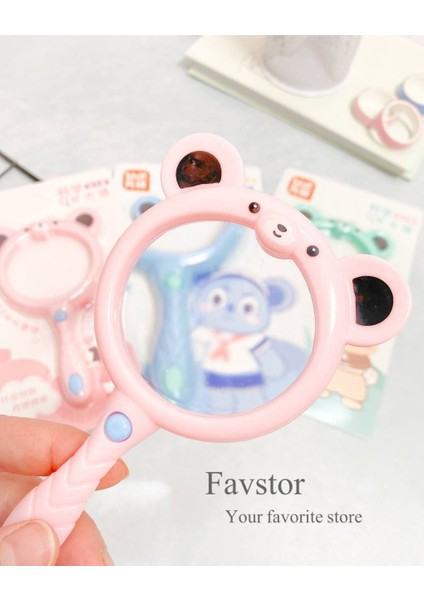 Şekilli Büyüteç Çocuklar Için Sevimli Büyüteç Mercek - 1 Adet fırsatları