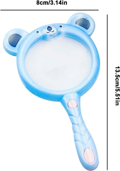 Şekilli Büyüteç Çocuklar Için Sevimli Büyüteç Mercek - 1 Adet indirimleri