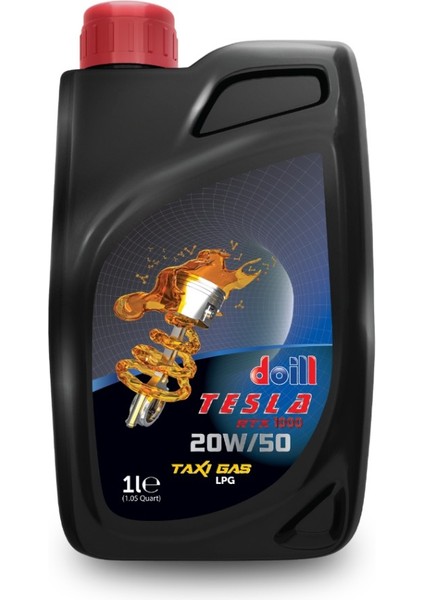 Tesla 20W-50 Apı Sg/cd 1 Litre Motor Yağı (Üretim Yılı: 2025)