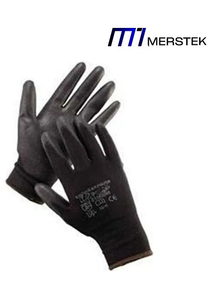 Pu Siyah Eldiven - 10 Numara