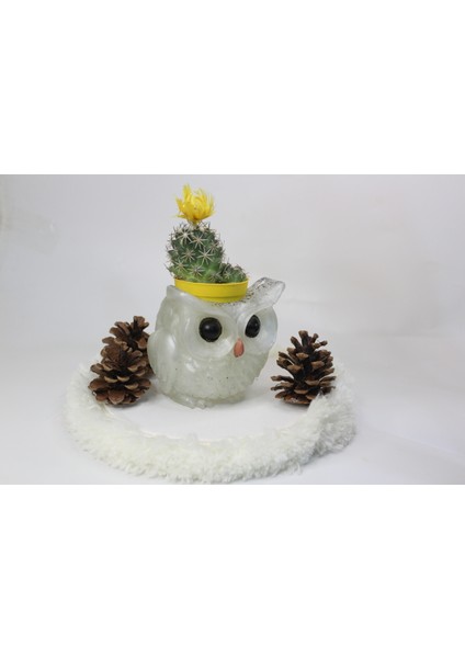 El Yapımı Epoksi Reçine Şık Tasarım Saksı/dekoratif Objeler (Çiçeksiz) - Kadın Emeği fırsatları