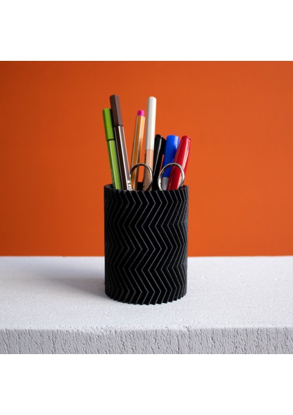 Masa Düzenleyici Seti, Bükülmüş ve Zigzag Kalem Bardakları | Vazo Modu modelleri