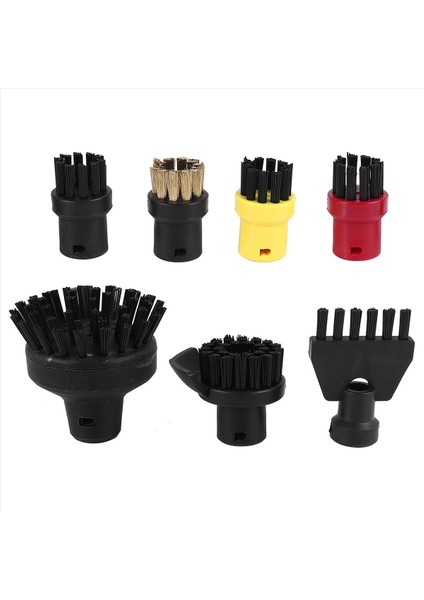 Sc1 Sc2 Sc3 Sc4 Büyük Temizlik Buharlı Temizleyici Süpürgesi Için Yuvarlak Fırça Düz Başlık (Yurt Dışından)