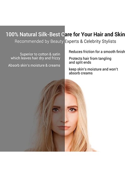 Her Iki Taraf Da Saç ve Cilt Için Doğal Saf Dut Ipek Yastık Kılıfı 600 Iplik Sayısı 50X75CM-NAVY Mavi (Yurt Dışından) fırsatları