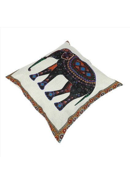 6x Hint Örme Fil Pamuk Keten Atma Yastığı Kılıf Yastık Kapak Dekor (Yurt Dışından) modelleri