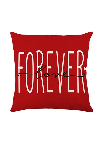 Sevgililer Günü Yastığı Kapakları Sonsuza Kadar Seviyor Okaliptüs Yaprakları Yastık Kapakları At Aşk Kalpleri Yastık Kılıfı Dekorasyonu (Yurt Dışından) fiyatları