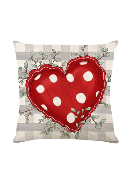 Sevgililer Günü Yastığı Kapakları Sonsuza Kadar Seviyor Okaliptüs Yaprakları Yastık Kapakları At Aşk Kalpleri Yastık Kılıfı Dekorasyonu (Yurt Dışından) modelleri