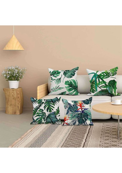 Bahçe Mobilya Bahçe Yastıkları Için 8 Açık Minder Seti Keten Yeşil Yastık 18X18INÇ Kanepe Yastıkları Kapak (Yurt Dışından) indirimleri