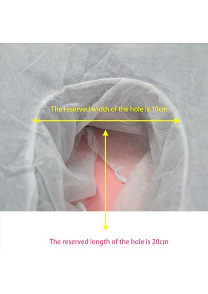 200PC U Şekilli Tek Kullanımlık Dokunulmaz Yastık Kağıdı Spa Salon Yatak Örtüsü Masaj Yüz Beşiği Kafa Dinlenme Kapakları (Yurt Dışından) indirimleri